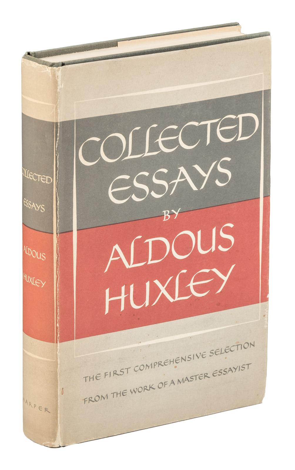 Aldous Huxley Research and Buy First Editions, Limited Editions, Signed, Rare, Antiquarian and